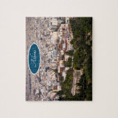 Athene over het hoofd legpuzzel (Verticaal)