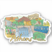 Athene Sticker (Voorkant)