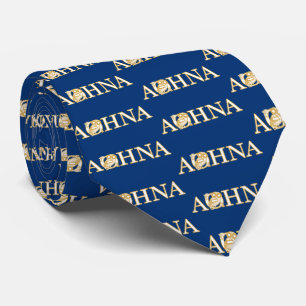 Athene Typografie met oude Athenial Uil Stropdas