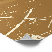 Athènes Grèce acropole affiche de voyage vintage (Coin)