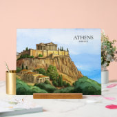 Athènes Grèce Aquarelle | Vues historiques (Mariage)