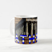 Athènes Grèce Mug (Devant gauche)