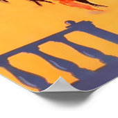 Athènes, Grèce Poster Vintage voyage (Coin)