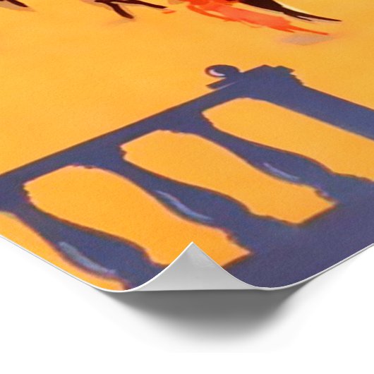 Athènes, Grèce Poster Vintage voyage (Coin)