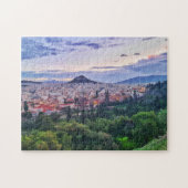 Athènes Sunset View Jigsaw Puzzle (Horizontal)