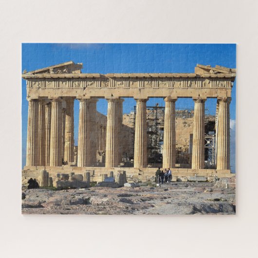 Athens Acropolis Parthenon Jigzaag Puzzle Legpuzzel (Horizontaal)