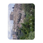 Athens Acropolis uitzicht koelkastmagneet Magneet (Verticaal)