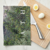 Athens Acropolis vue thé serviette (Quart Plié)