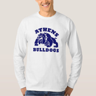 Athens Bulldogs mannen lange mouw t-shirt