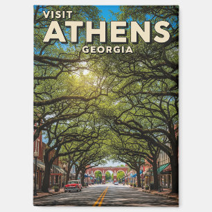 Athens Georgia Reizen Magneet