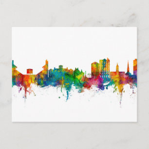 Athens Georgia Skyline Briefkaart