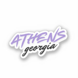 Athens Georgia Sticker