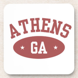 Athens, Georgia Vintage Sporty College Coasters Bier Onderzetter