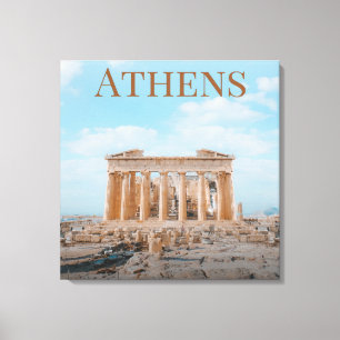 Athens Griekenland Canvas Afdruk