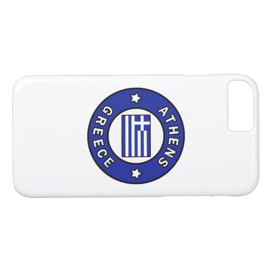 Athens Griekenland Case-Mate iPhone Case (Achterkant (Horizontaal))