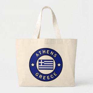 Athens Griekenland Grote Tote Bag