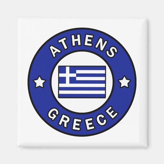 Athens Griekenland Magneet (Voorkant)