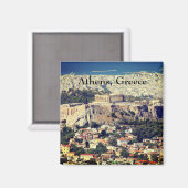 Athens Griekenland Magneet (Voorkant / Achterkant)