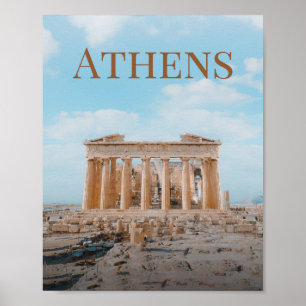 Athens Griekenland Poster