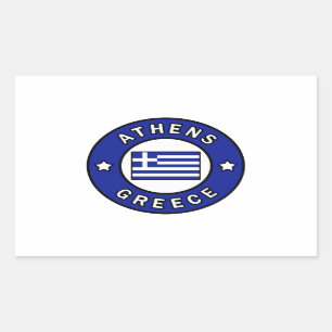 Athens Griekenland Rechthoekige Sticker