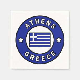 Athens Griekenland Servet