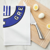 Athens Griekenland Theedoek (Quarter Fold)