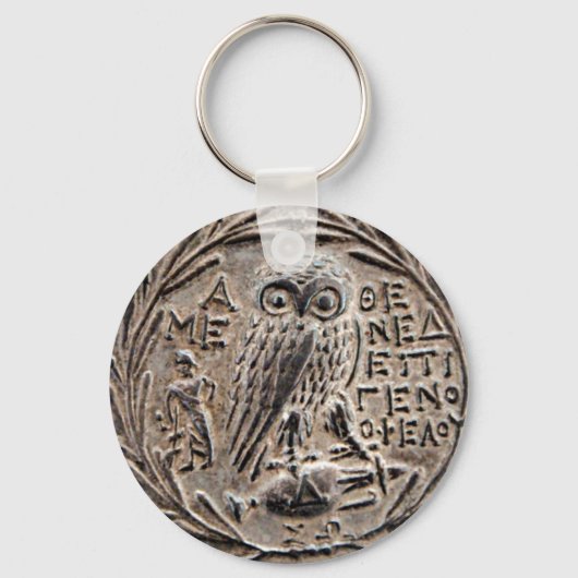 Athens Silver Tetradrachme Sleutelhanger (Voorkant)