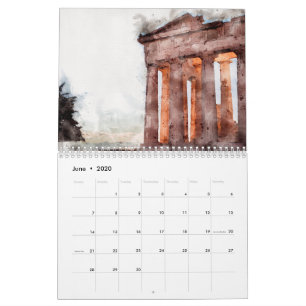 ATHENS WATERVERVEN CALENDAR KALENDER