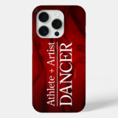 Athlete + Artist = Dancer Case-Mate iPhone Case (Achterkant)