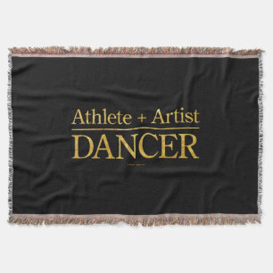 Athlete + Artist = Dancer Deken