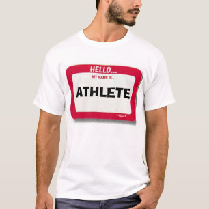Athlete Nametag T-shirt