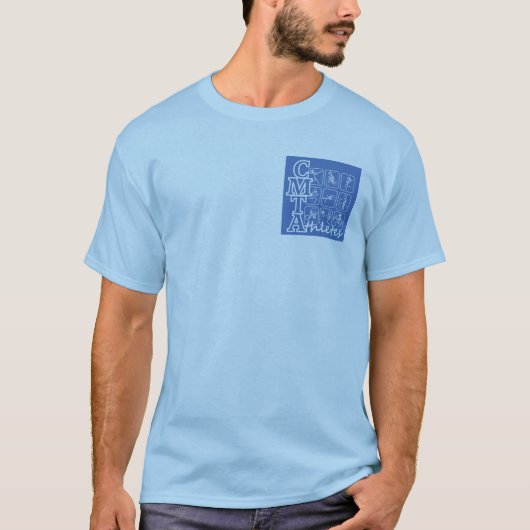 Athlètes CMTA du T-shirt des hommes (Devant)