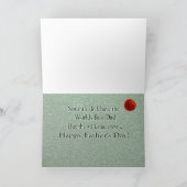 Athlètes World Meilleur Papa & Carte de Voeux Coac (Intérieur)