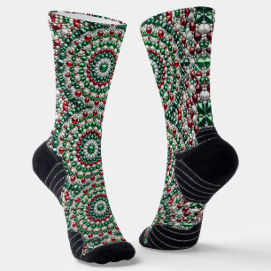 Athletic Crew Sock met Italiaanse kleuren Sokken