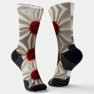 Athletic Crew Sock met Japanse kleuren Sokken
