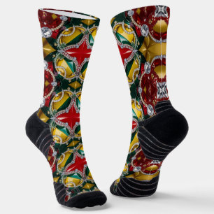 Athletic Crew Sock met Los Angeles kleuren Sokken