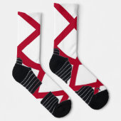 Athletic Crew Sock met vlag van Alabama, VS Sokken (Rechts)