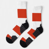Athletic Crew Sock met vlag van Chili Sokken (Links)