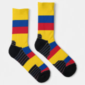 Athletic Crew Sock met vlag van Colombia Sokken (Rechts)