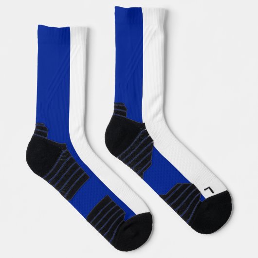 Athletic Crew Sock met vlag van Frankrijk Sokken (Rechts)