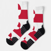 Athletic Crew Sock met vlag van Groenland Sokken (Links)
