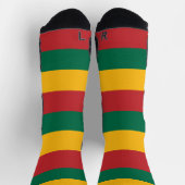 Athletic Crew Sock met vlag van Litouwen Sokken (Top)