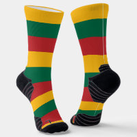 Athletic Crew Sock met vlag van Litouwen