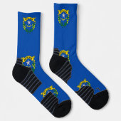 Athletic Crew Sock met vlag van Nevada Sokken (Rechts)