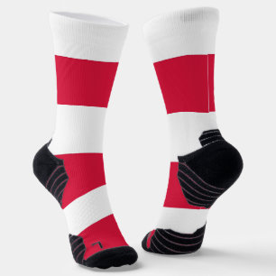 Athletic Crew Sock met vlag van Polen Sokken