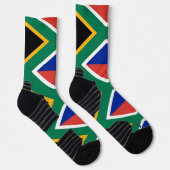 Athletic Crew Sock met vlag van Zuid-Afrika Sokken (Rechts)