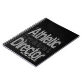 Athletic Director Extraordinaire CUSTOM Notitieboek (Linkerzijde)
