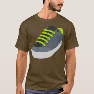 Athletic Shoe Runner Sneaker Tennis S T-shirt