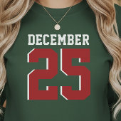 Athletic Sports December 25 Jersey Style Trui
