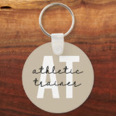 Athletic Trainer AT-atletiekopleiding Sleutelhanger (Voorkant)
